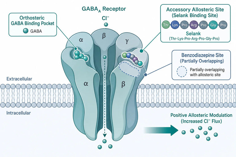 How Does Selank Modulate GABAergic Activity To Reduce Human Anxiety Levels?