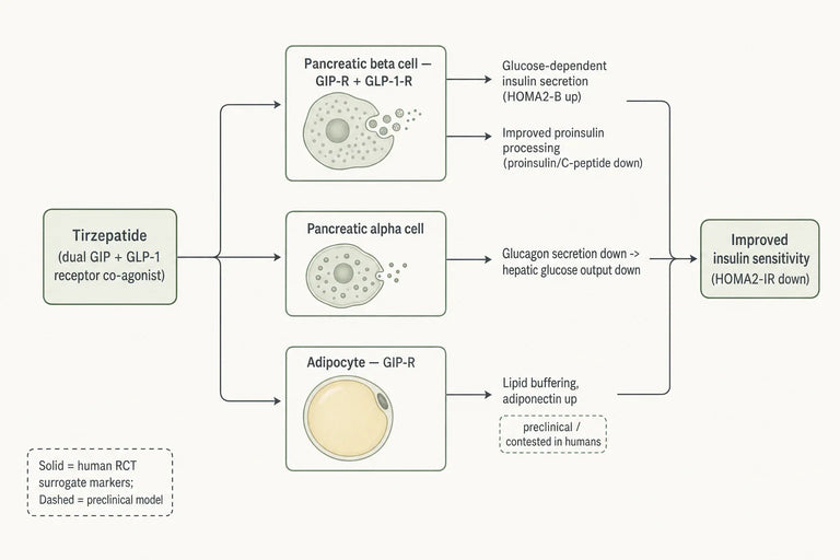 How Does Tirzepatide Improve Fat Loss and Insulin Sensitivity in Clinical Research?