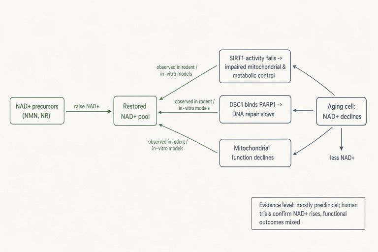 What Evidence Shows NAD+ Supplements Impact Aging and Support Cellular Health?