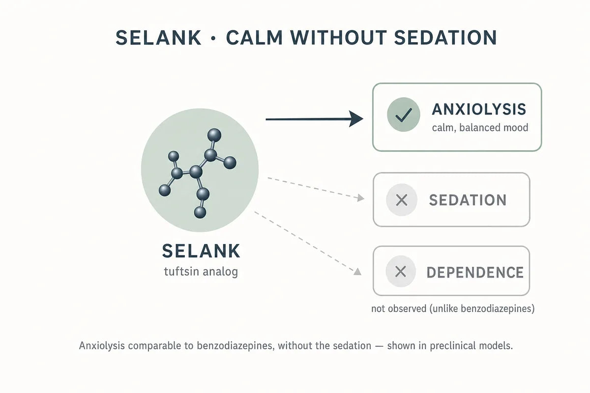 Selank Anxiolytic Peptide Research